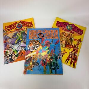 Ringling Bros & Barnum Bailey Circus Programs 1978 - 1982
